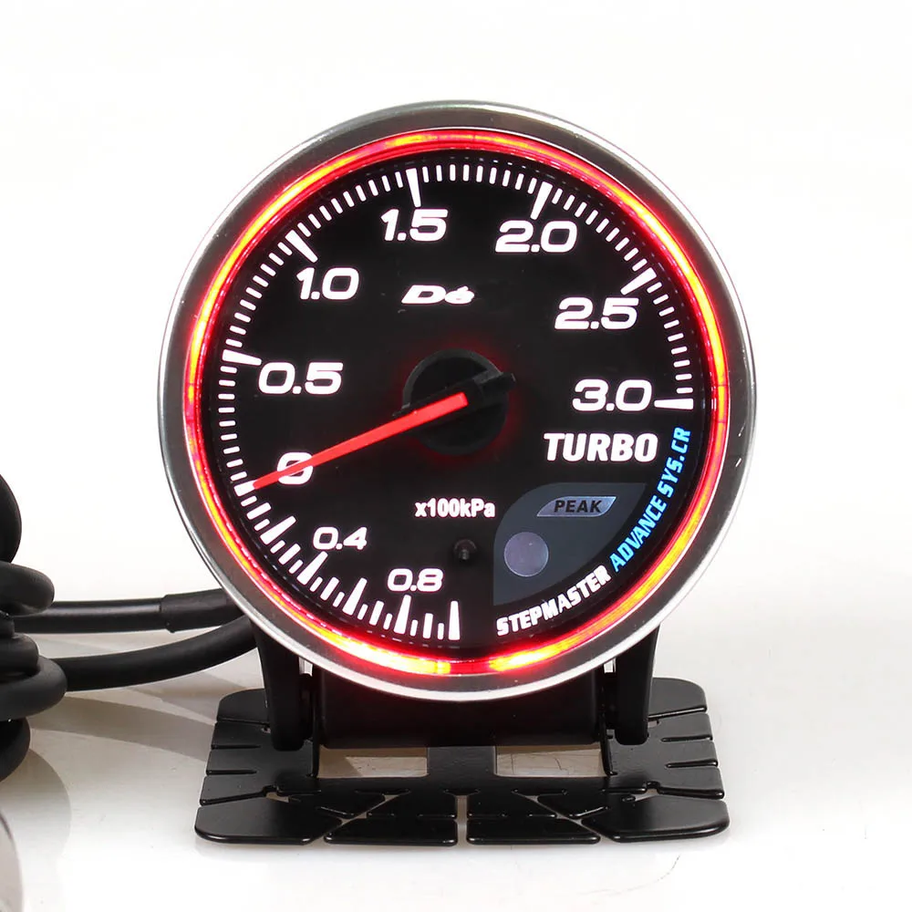Difi CR Boost Gauge 3Bar 2 5 дюймов 60 мм 7 видов цветов турбоманометр с электронным датчиком