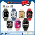 Оригинальные Смарт-часы IWO 14 Pro M7 MiNi 2020 года, серия 7, мониторинг сна, пульсометр, женские Смарт-часы 41 мм, водонепроницаемые, DIY, циферблат, часы