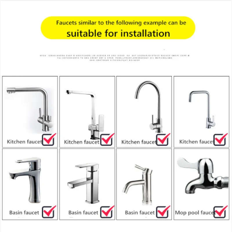 

720 degree rotating aerator bubbler brass splash water nozzle stainless steel kitchen basin faucet (send faucet interface)