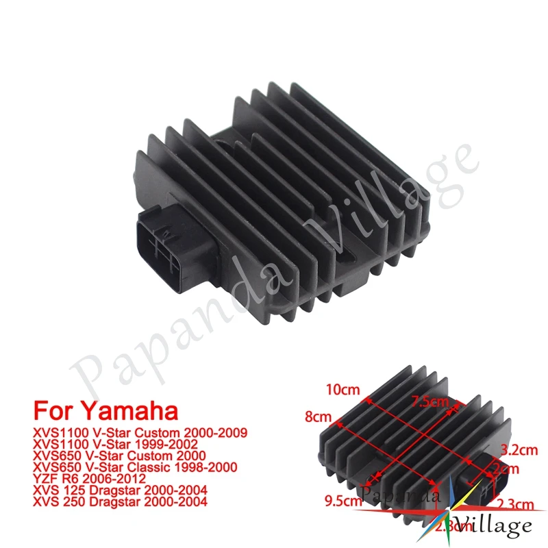 

SH650D-11 Motorcycle Voltage Regulator Rectifier For Yamaha XVS1100 XVS650 V-Star Custom Classic XVS 125 250 Dragstar YZF R6