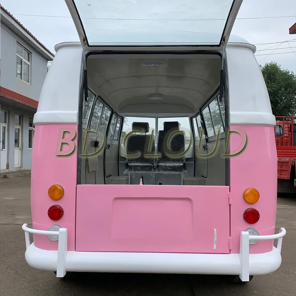 Хит продаж ретро тележка для мороженого передвижные трейлеры общественного