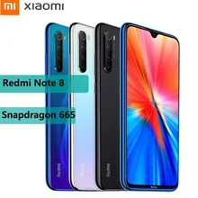 Smartphone Xiaomi Redmi Note 8 Global Rom Snapdragon 665 48MP 4000mAh 18W Fast Charge