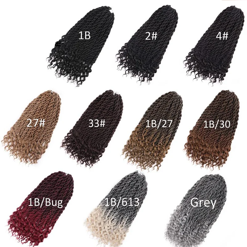 Яркие косички из искусственного меха вязаные крючком синтетической ткани Омбре