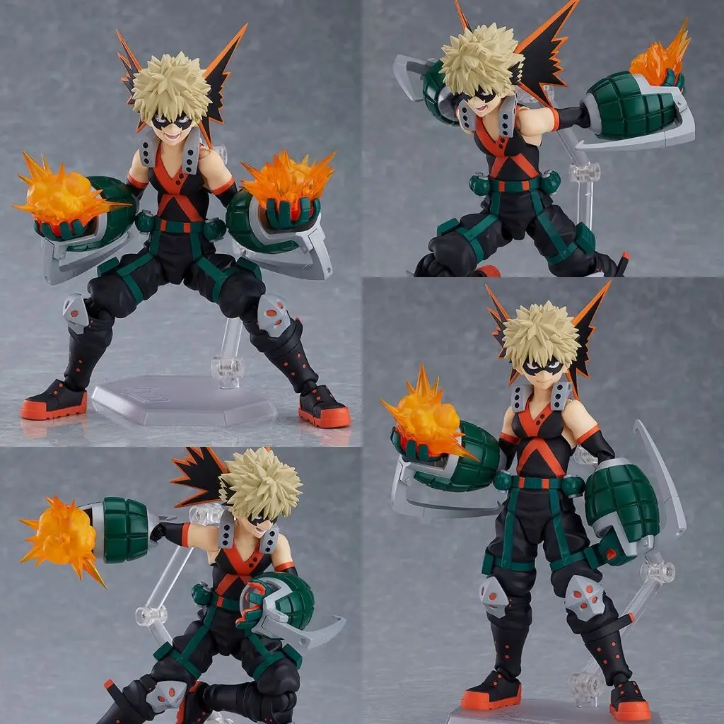 Моя геройская Академия Bakugou Katsuki фигурка Figma 443 мидория изуку экшн-фигурка игрушки