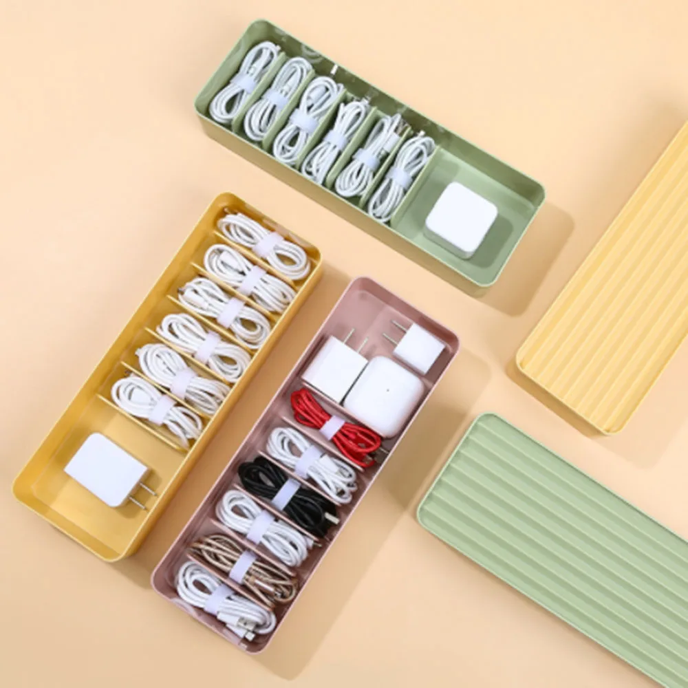 Настольная коробка для разделения данных и хранения зарядное устройство