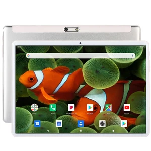 10,1 дюймов Android 9,0 планшетный ПК 2 Гб Оперативная память 32GB Встроенная память 3G 4 аппарат не привязан к оператору сотовой связи Octa Core Поддержка Мобильный телефон вызова сим-карты Wi-Fi Bluetooth GPS