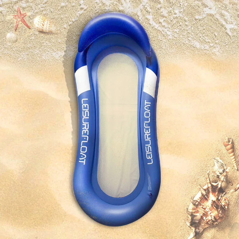

Inflatable Hammock Floatings Row Lounges Folding Swimming Bed Portable Beach Summer Water Inflatable Mat Floating Water Pad