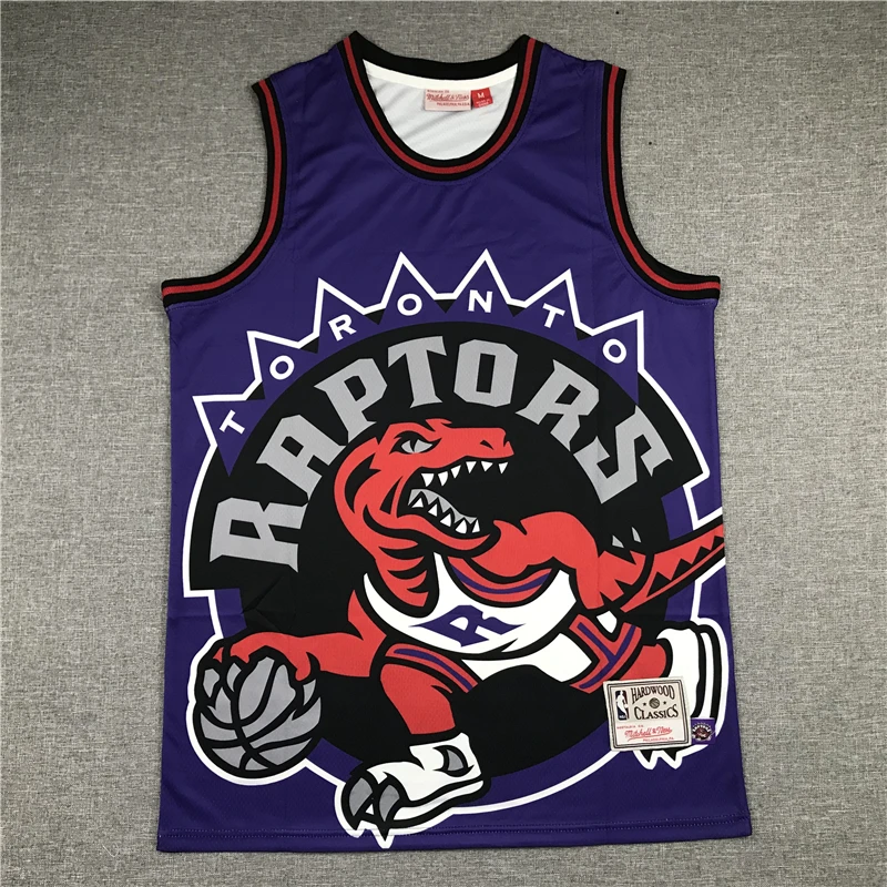 

NBA Men's Toronto Raptors #15 Carter Basketball Jerseys MN Big Face Series Printing Jerseys