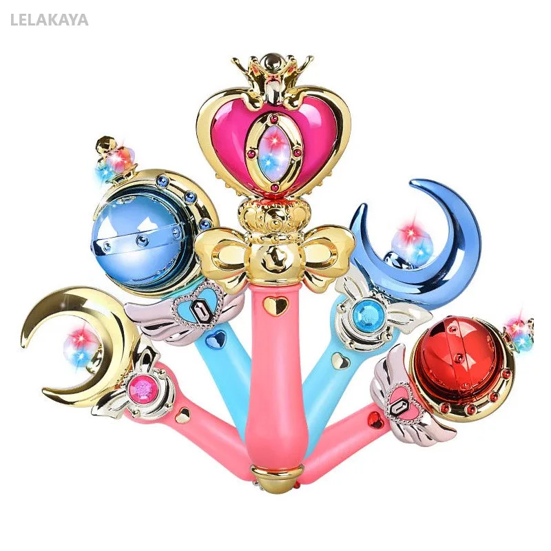 Розовая Луна Косплей Аниме экшн фигурка карточка Captor Sakura Moon в форме сердца