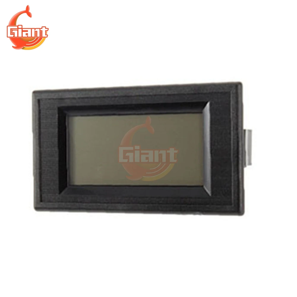 Цифровой вольтметр DC 12V AC 0-500V 110V Синяя подсветка ЖК-дисплей Вольтметр 9-12V