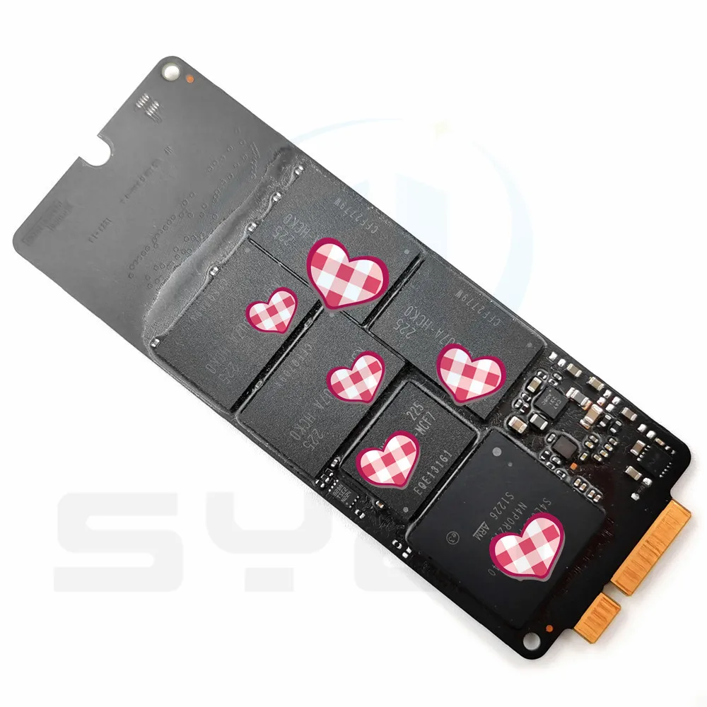 Оригинальный SSD накопитель Lapotop для Apple Macbook Pro Retina 13 дюймов A1425 15 A1398 128 ГБ 256 512 768