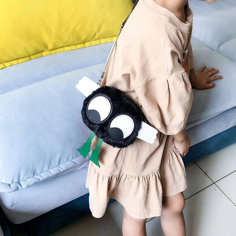 

HAWSON Princess Plush Coin Purse Handbag Children Wallet Small Coin Box Bag Cute Mouse Bow Kid Money Bag Baby Shoulder Bags