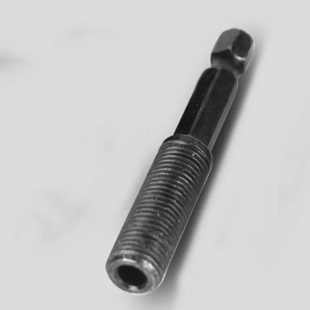 

2 Sizes Tungsten Steel Drill Chuck Screwdriver Impact Driver Adapter Hex Shank Drill Tool Keyless Conversion Chuck Adapter