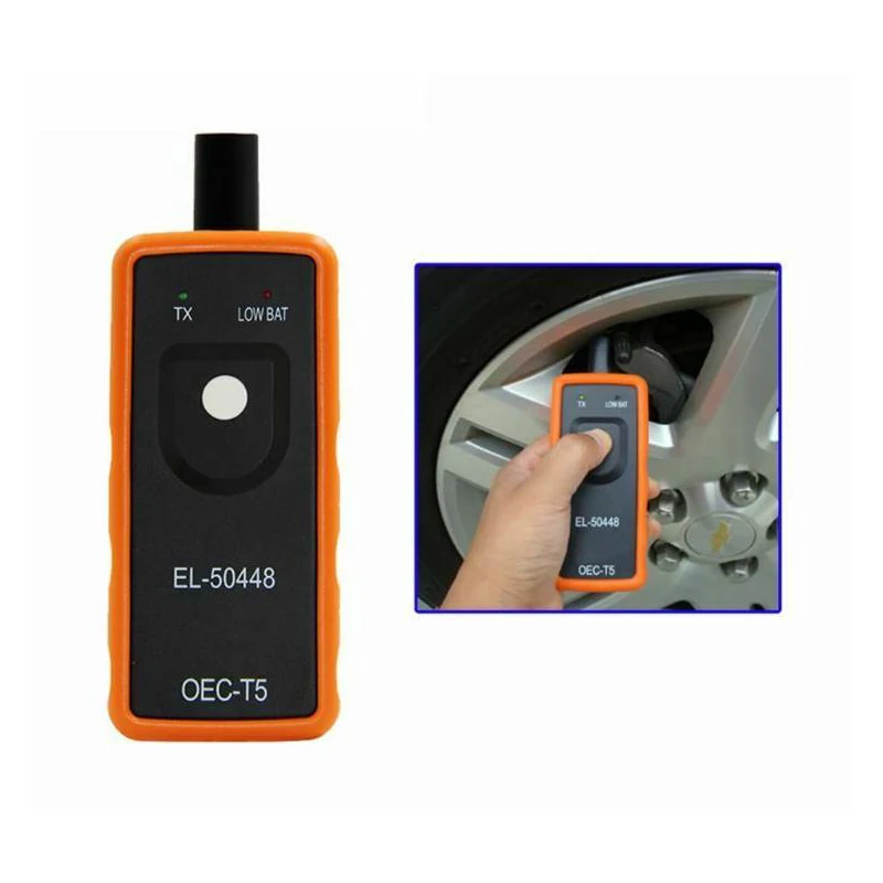 

Car Tire Pressure Sensor Monitor System Reset Activation Tool TPMS EL-50448 OEC-T5 For GM/Chevrolet/Buick/Daewoo/Opel/Cadillac
