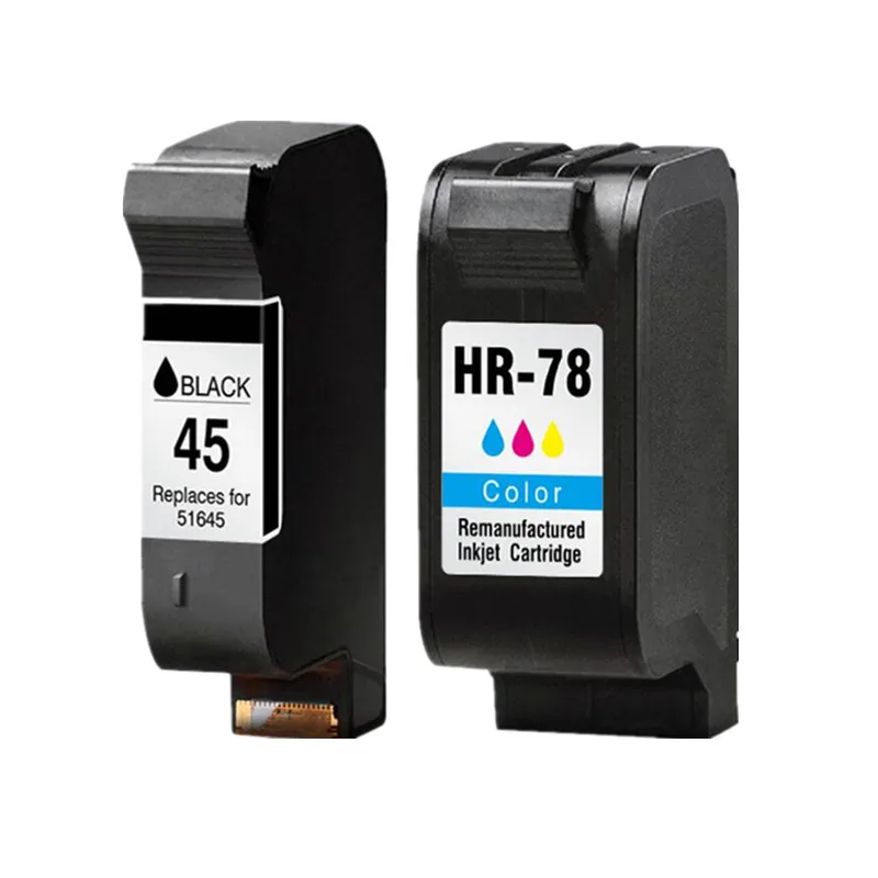 Чернильный картридж для принтеров HP 45 hp 78 deskjet 1220c 3820 3822 6122 6127 930c 932c 940c 950c