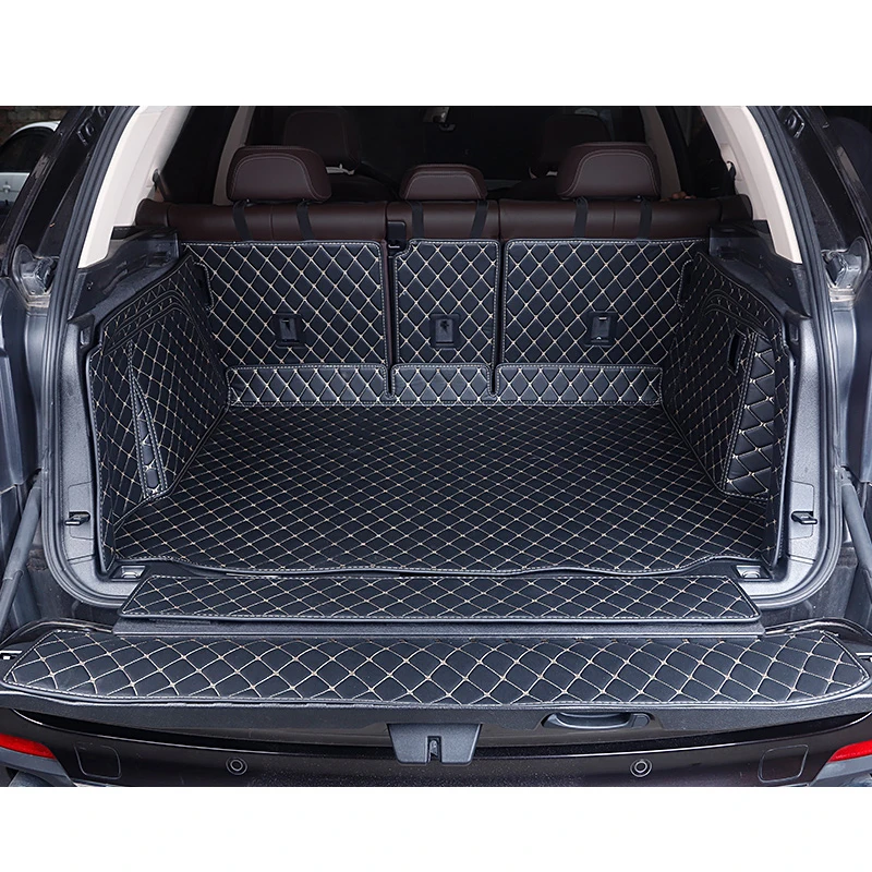 

Кожаные коврики для багажника автомобиля на заказ для BMW X5 2014-2018 2019-2021 года, автомобильные аксессуары, автомобильный грузовой лайнер