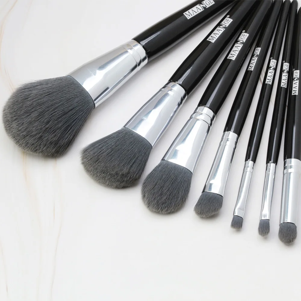 Набор кистей для макияжа MAANGE 7 шт. высококачественные кисти из синтетического
