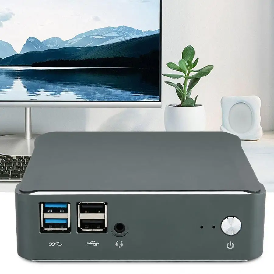 Четырехъядерный мини-ПК Встроенный для Intel i5 8265U cpu 4K DP 8GB ram + 128GB SSD (100-240 V) |