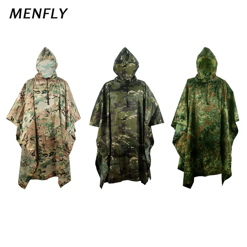 MENFLY CP многоцветный зимний дождливый день зарядка куртка Открытый Камуфляжный
