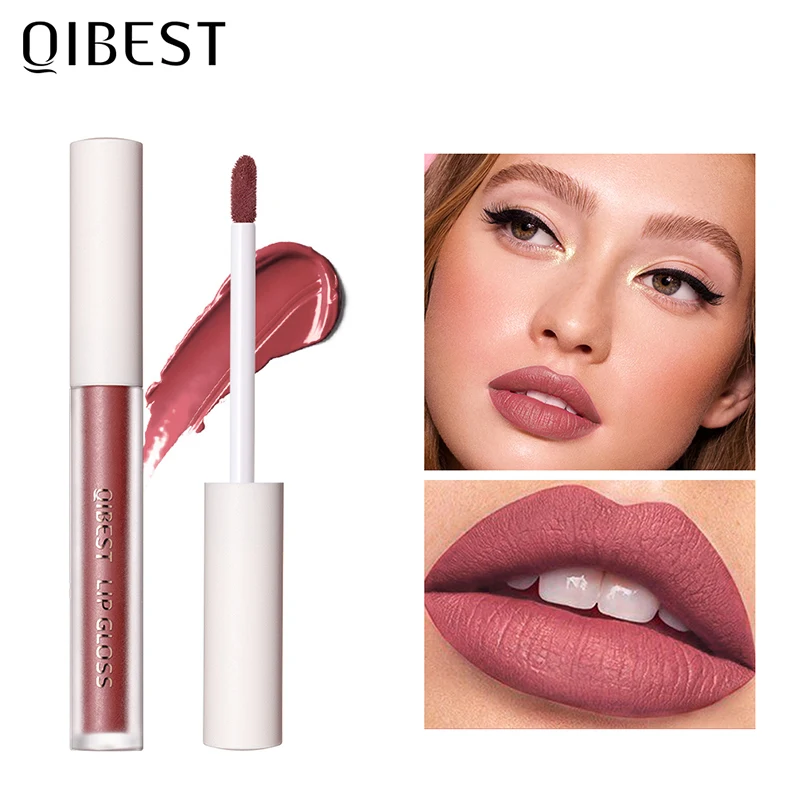 

Velvet Matte Lip Gloss, Matte, Moisturizing, Non-Stick Lip Glaze, Long-Lasting, Non-Fading Lip Gloss, Lip Gloss Cosmetics