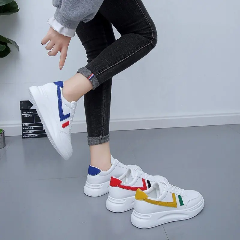 

Little white shoes female 2021 spring new student board shoes Korean breathable ins casual shoes women's shoes sports shoes