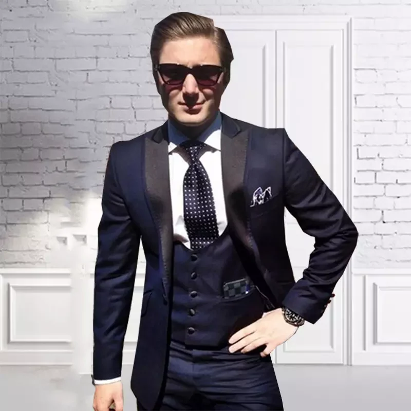 Смокинги мужской костюм для свадьбы выпускного вечера одежда жениха