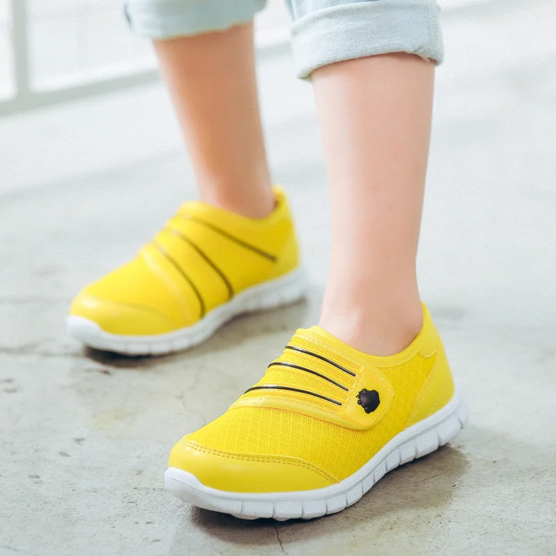 Летние детские кроссовки легкая обувь детская для бега тенниса infantile дышащая