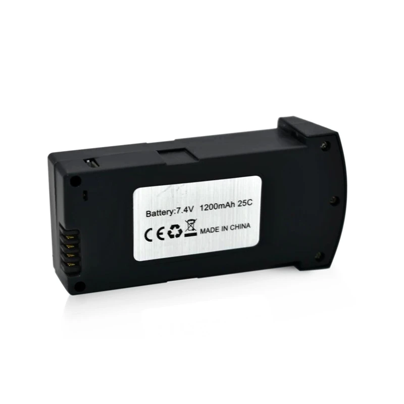 (5-в-1) 7 4 в 1200 мАч 25c LiPo батарея с зарядным устройством для RC E520 E520S Quadcopter запасные