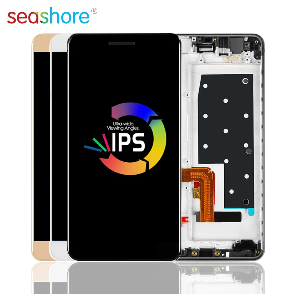 

Дисплей для HUAWEI Honor 6 Plus, 5,5 дюйма, сенсорный ЖК-экран, дигитайзер в сборе, для Huawei Honor 6 Plus, с заменой рамки