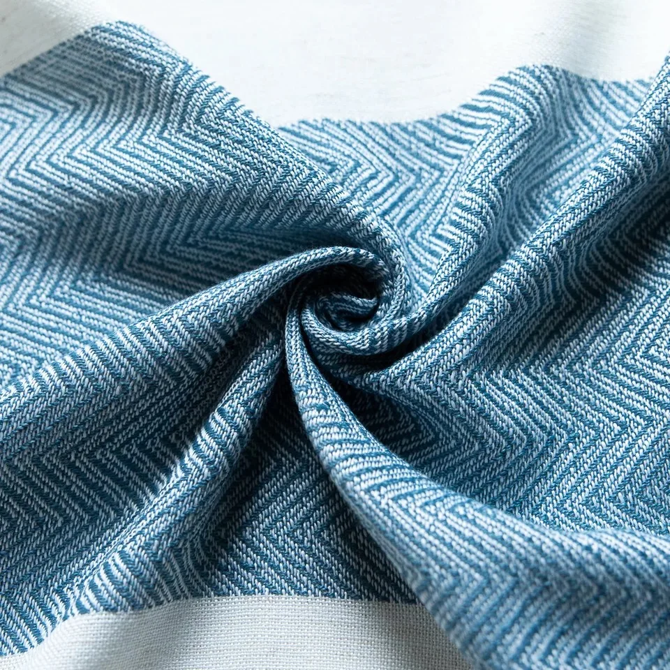 

Plaid Decorative Linen Tablecloth With Tassel Christams New Year Thick Rectangular Wedding Dining Table Cover Tea Cloth