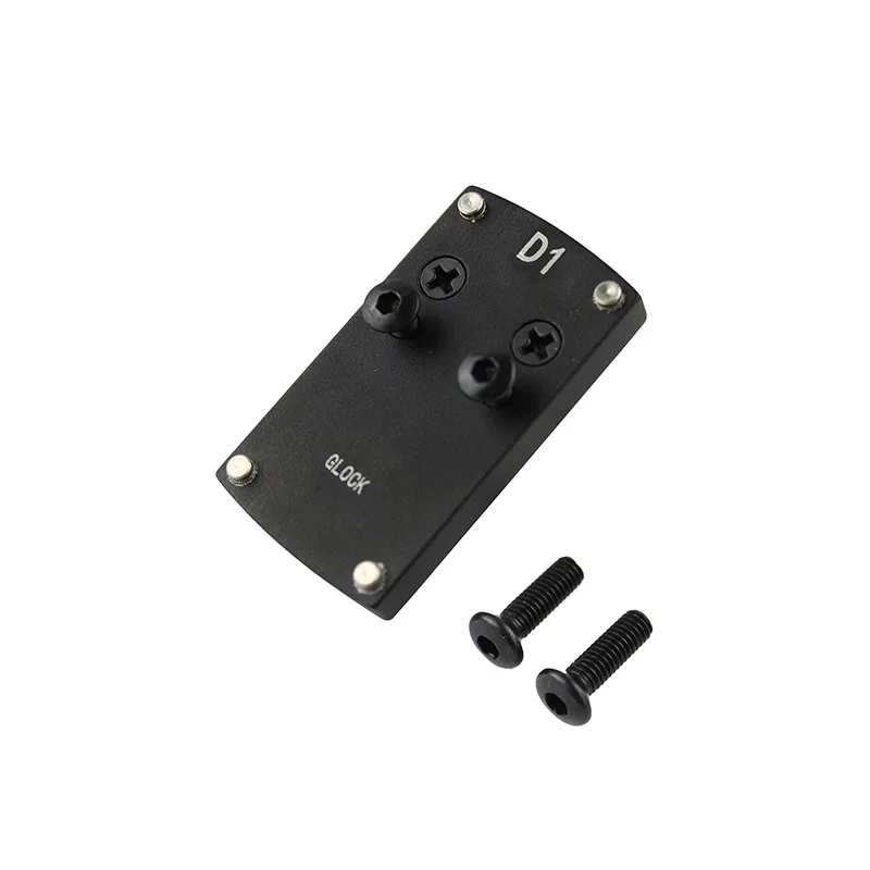 Установите вихревой/веномовый Micro Red Dot Sight Mount Base Adapter Plate For 17/19 Glock Colt 1911 Beretta 92 Guns XD S