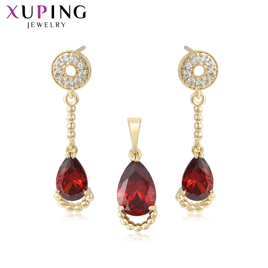 Xuping Изысканные милые модные и красивые комплекты украшений популярная большая акция высокого качества для женщин подарок S205.1-65585