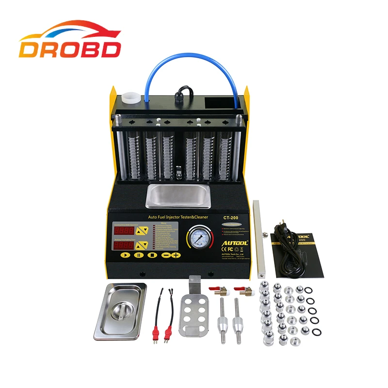 Оригинальный инжектор топлива Autool CT 200 CT200 220 В/110 В с английской панелью лучше чем
