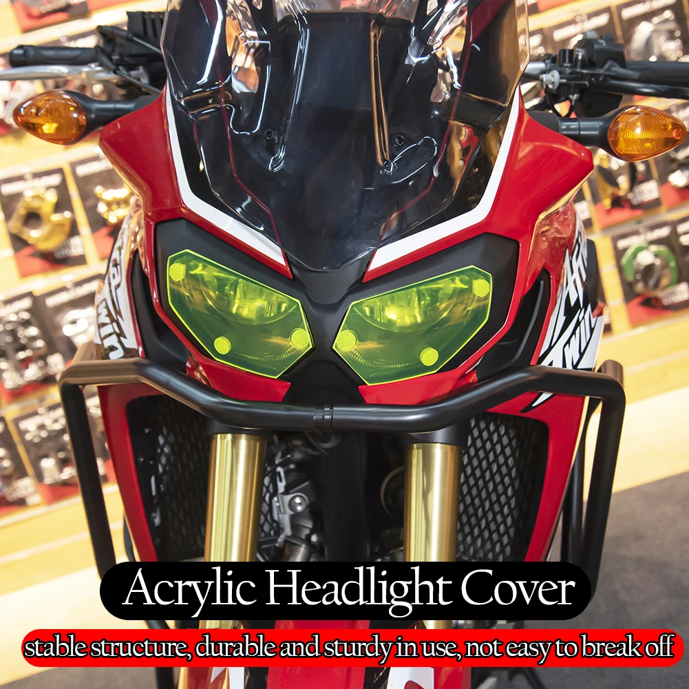 Защитная накладка на переднюю фару для мотоцикла CRF1000L защита объектива 2016 2019 Africa