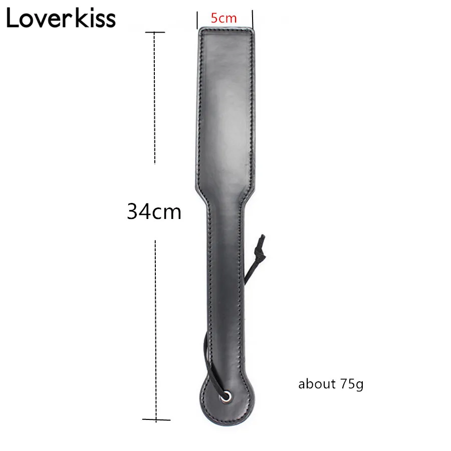 Кожаный бондаж для женщин и мужчин Loverkiss Fuax шлепание весло флирт Хлопушка