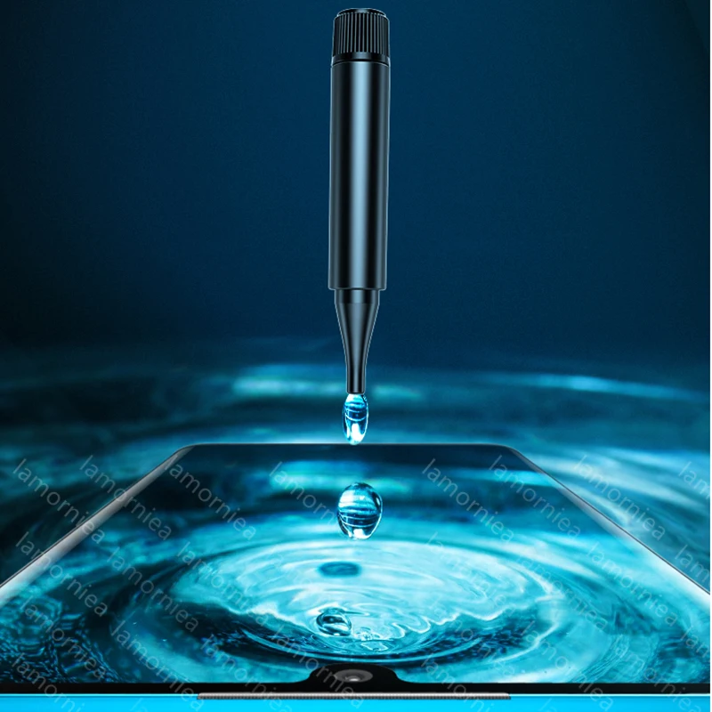 Защитное стекло UV Sceen для Xiaomi Redmi note 8 7 Pro Liquid 10D закаленное Mi CC9 E k20 7A 8A A3 | Мобильные