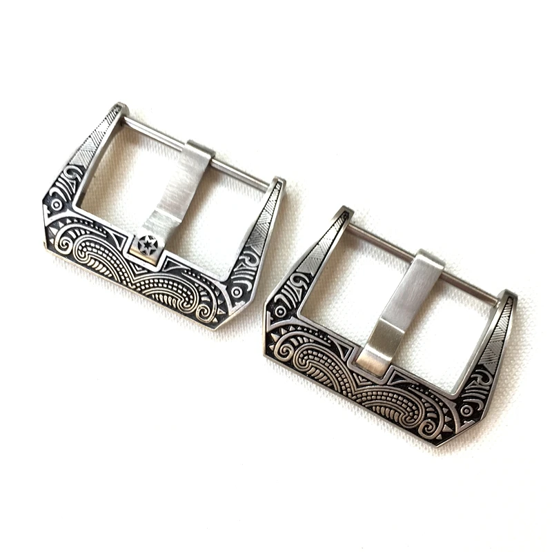 

Классическая Пряжка из нержавеющей стали для часов Panerai, черный металлический матовый ремешок для часов 20 мм 22 мм 24 мм 26 мм