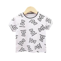 new fashion summer baby girl clothes children cotton cartoon t shirt infant casual costume toddler boys clothing kids sportswear
