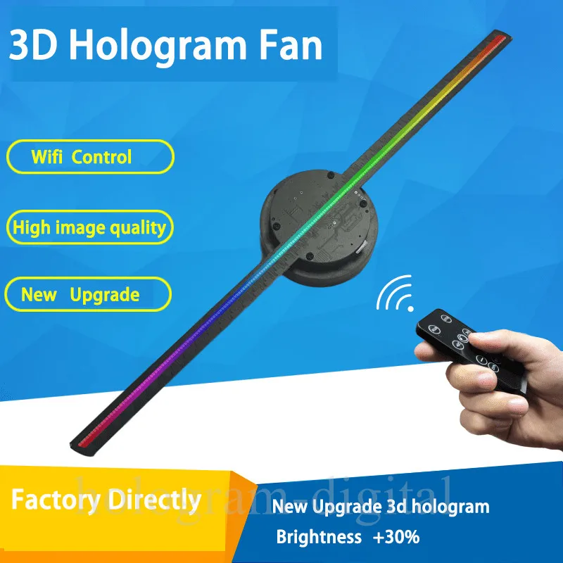 

Advertising Screen Hologram Fan Led Luminous Signs 3d Hologram Projector Advertising for hd image Video projector Lighting Light