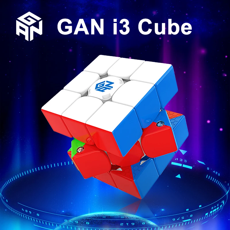 GAN 356 i3 магниты магический куб Stickerless gan356 Smart Cube 3x3 профессиональный головоломка