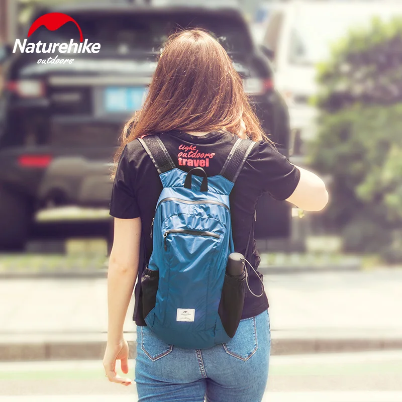 Naturehike 18L 25L легкий портативный складной рюкзак водонепроницаемый складная сумка