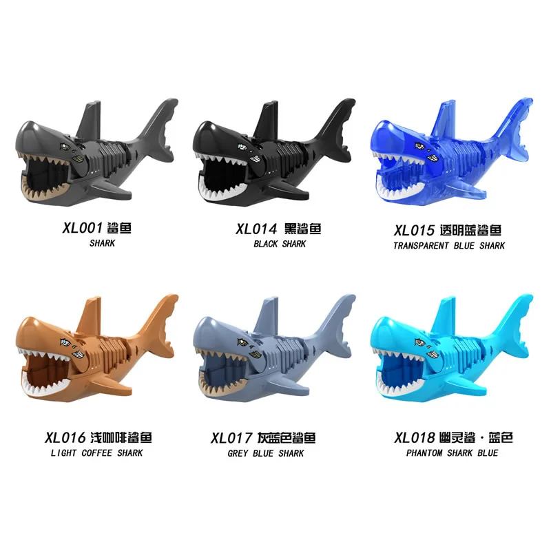 Kaygoo Ghost Zombie Shark Одиночная Пираты Карибы Строительные кирпичи фигурки Кирпичи Детские игрушки PG1008 pg1042