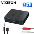 Bluetooth 5,0 приемник передатчик 3,5 мм 3,5 AUX разъем RCA USB Dongle Беспроводной аудио адаптер громкой связи вызов для автомобиля ТВ ПК динамик