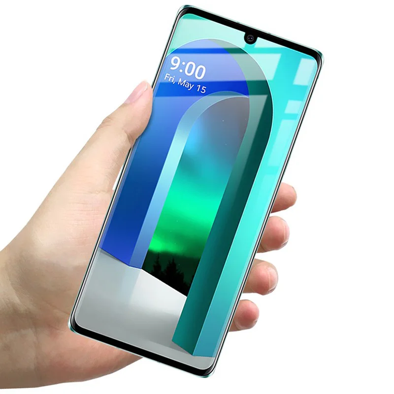 

3D Защитное стекло для LG Velvet G9 закаленное стекло полное покрытие Защита экрана для LG G8S G8 G7 ThinQ V50S V50 V40 V35 ThinQ