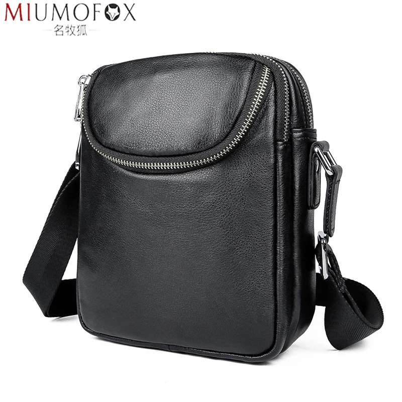 Мужская кожаная сумка из натуральной кожи мужская через плечо высокого качества