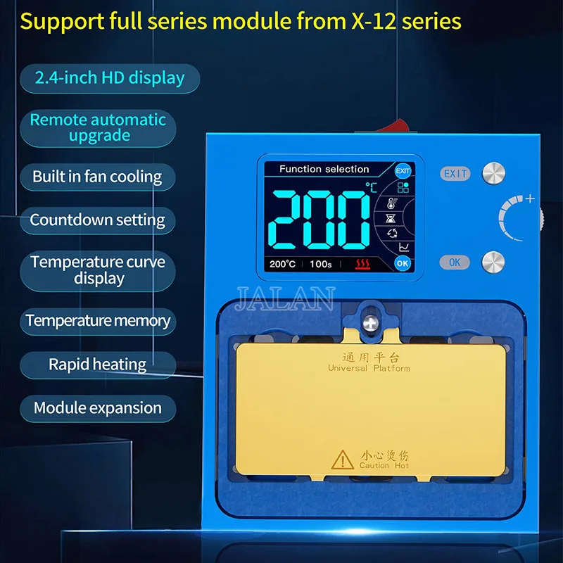 Estaci&oacute;n desoldadora de placa base IHEATER PRO, reparaci&oacute;n de desgomado en capas de calefacci&oacute;n, placa principal para iphone x-12promax-0