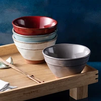 nordic ceramic bowls small soup exquisite mixing salad table noodle bowls household serving kitchen vajillas tableware df50w