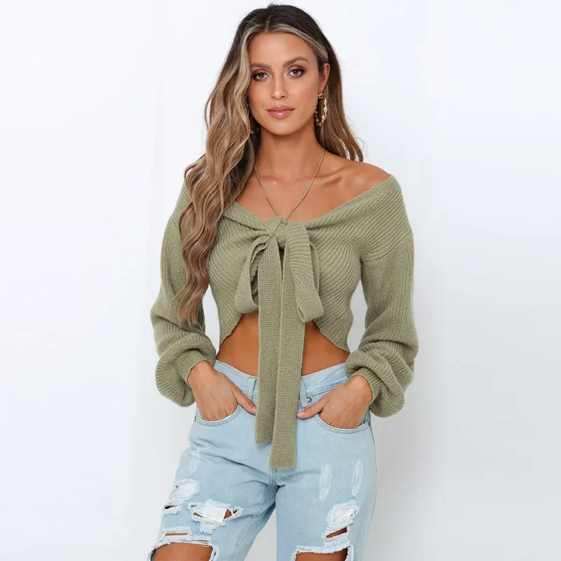 Женский трикотажный кардиган с открытыми плечами повседневный однотонный