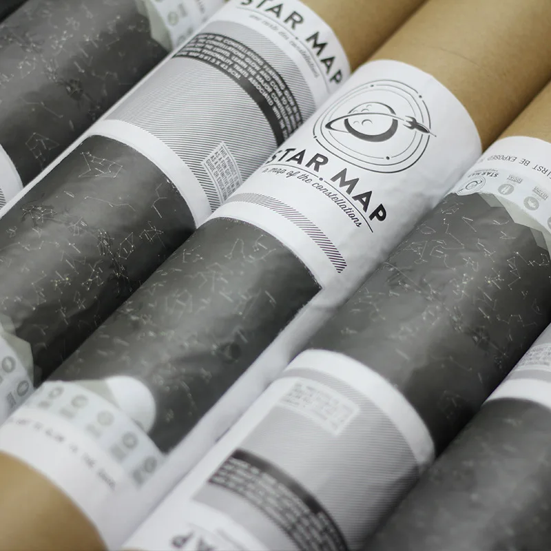 Популярная модель высокого качества карта Романтический в виде созвездия