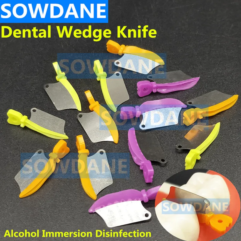 Dental Wedge Knife Teeth Gap Orthodontic Assisted Occlusion Tool Dental consumables materials protector Interdental refill dental wedge knife teeth gap orthodontic assisted occlusion tool dental consumables materials protector interdental refill